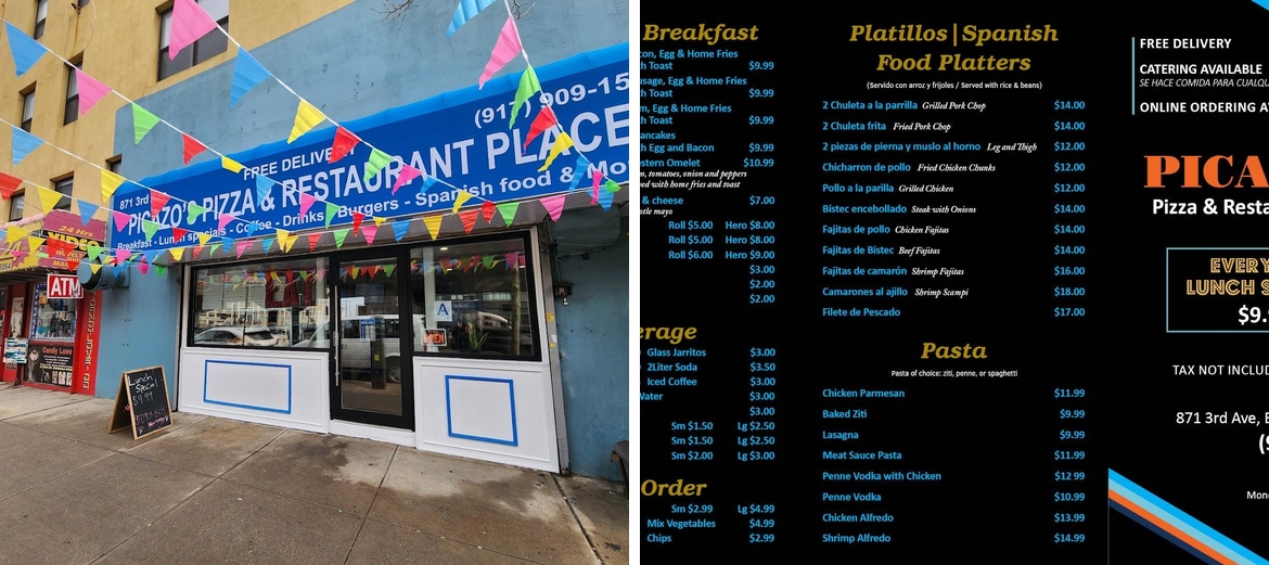 Picazo's Pizza & Restaurant Place Corp